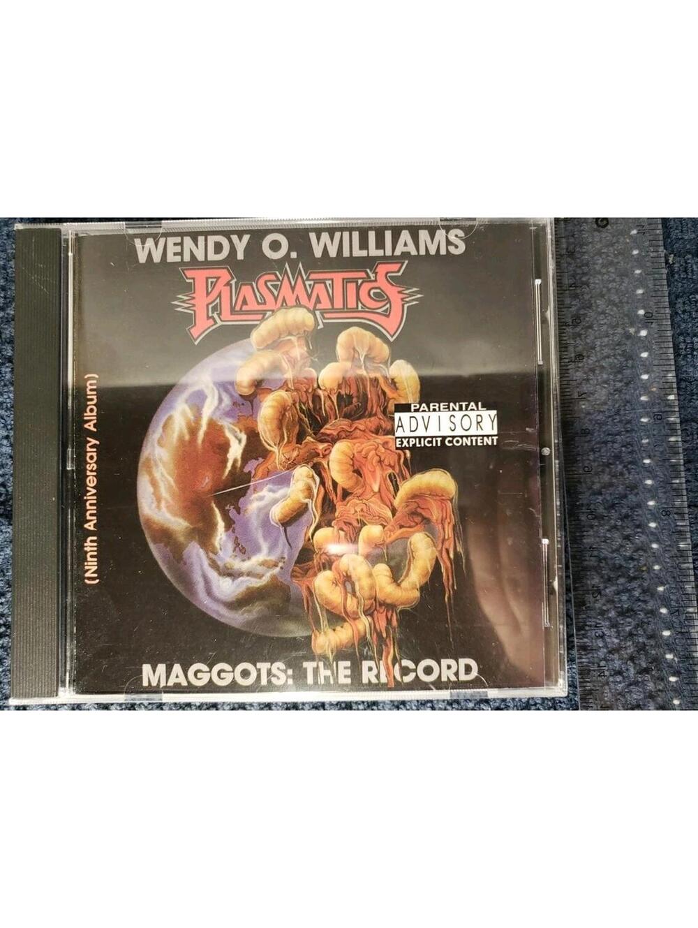 WENDY O WILLIAMS PLASMATICS MAGGOTS THE RECORD METAL PUNK CD ALBUM 9TH